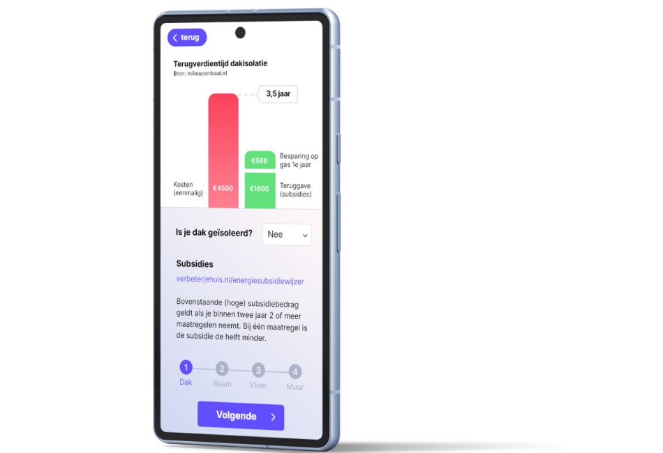 Mockup Isolatietool vrijstaand